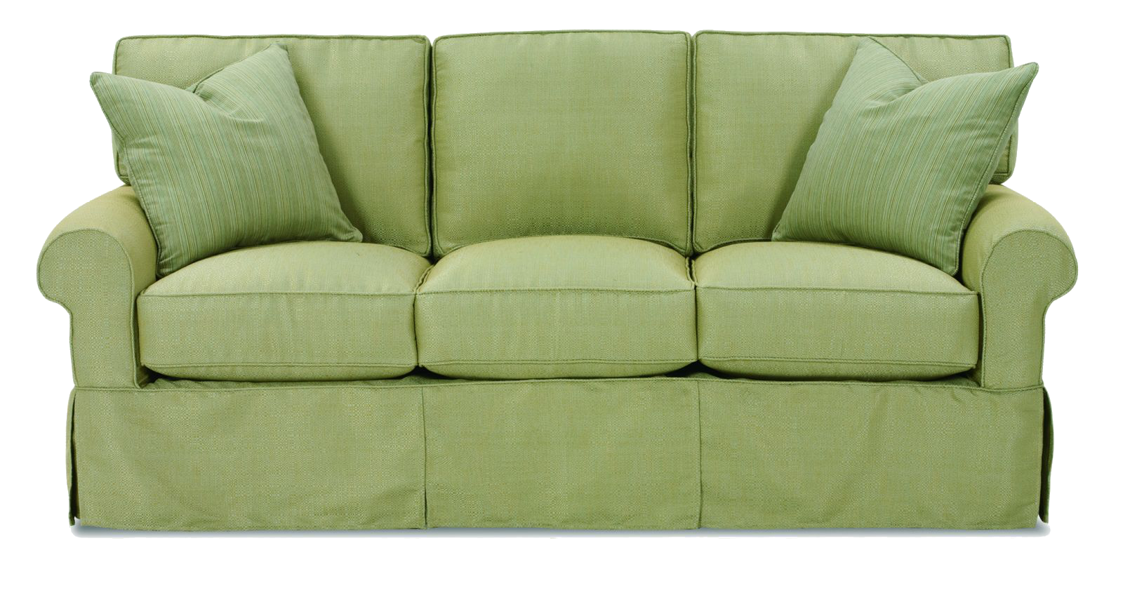 green couch